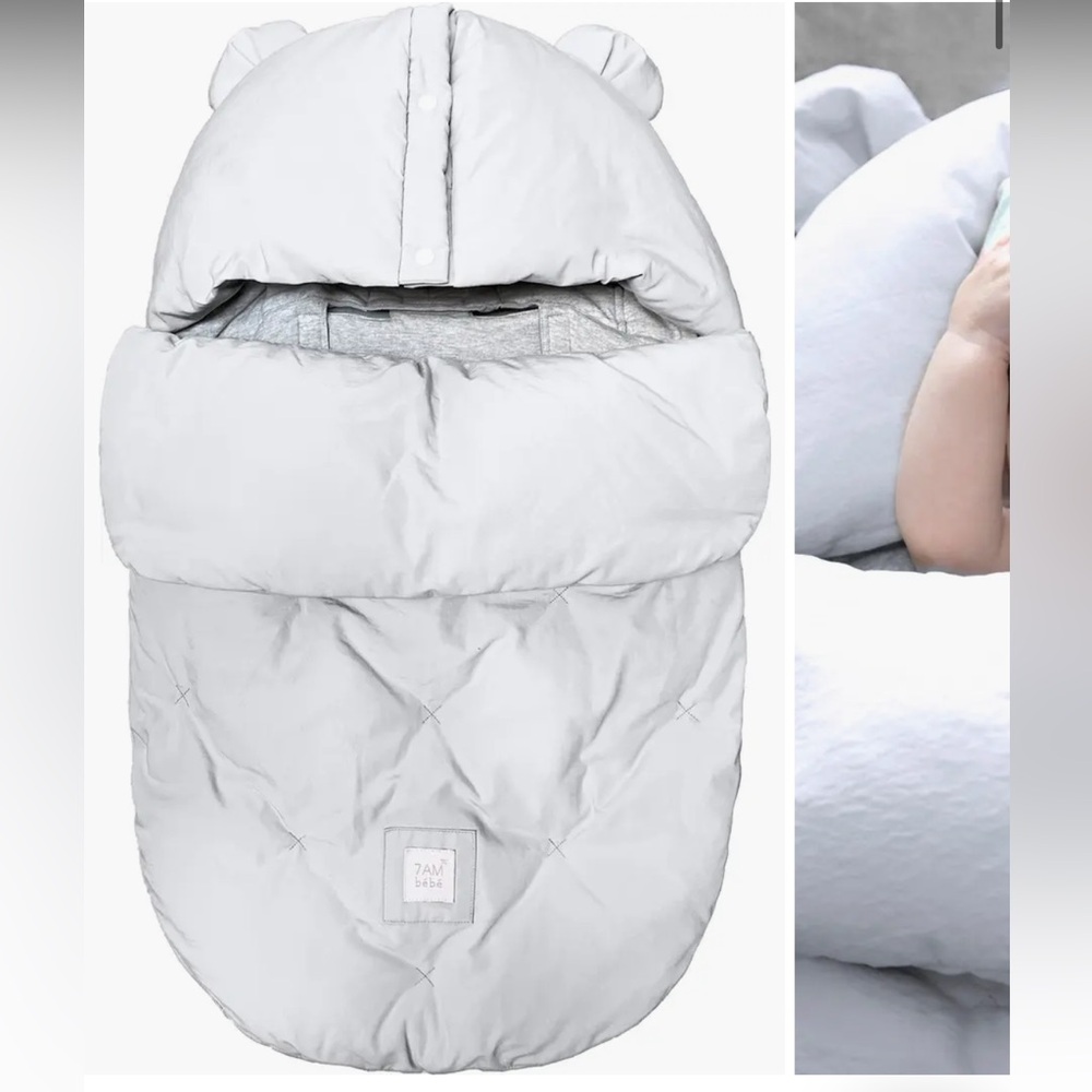 7am enfant white bebepod brand new with tags
